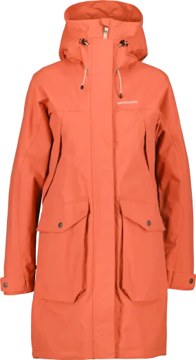 Didriksons Women's Thelma Parka 9 Brique Red | Buy Didriksons Women's Thelma Parka 9 Brique Red here | Outnorth