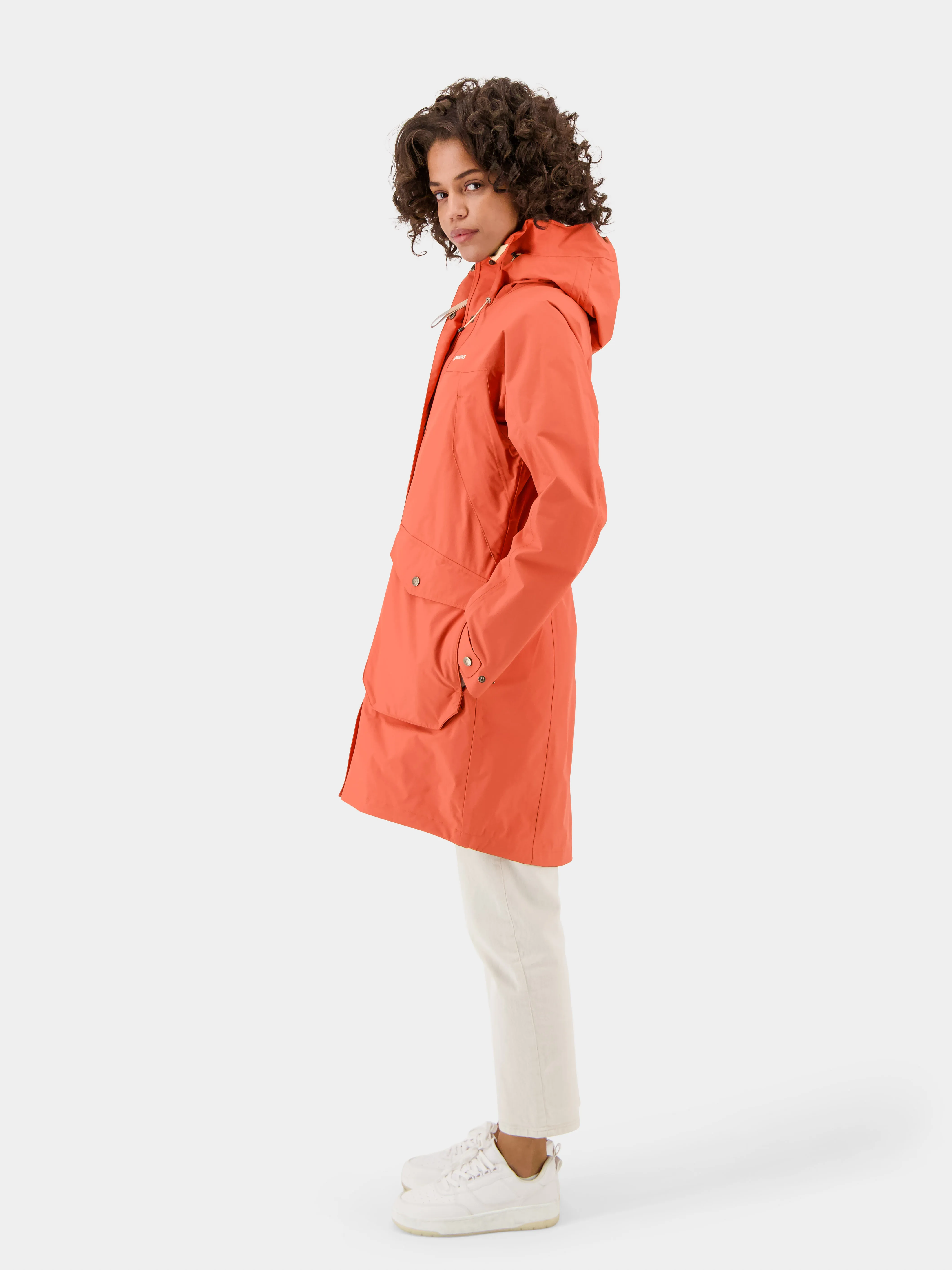 Didriksons Women's Thelma Parka 9 Brique Red | Buy Didriksons Women's Thelma Parka 9 Brique Red here | Outnorth