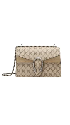 Dionysus GG Small Shoulder Bag - Beige