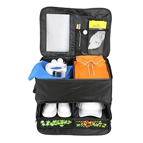 Double Decker Golf Trunk Organizer - Golf Storage Organizers ($69-89)