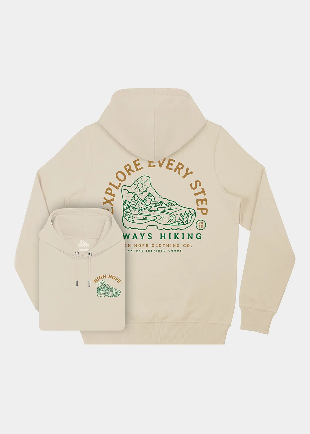 Every Step Hoodie / Back Print