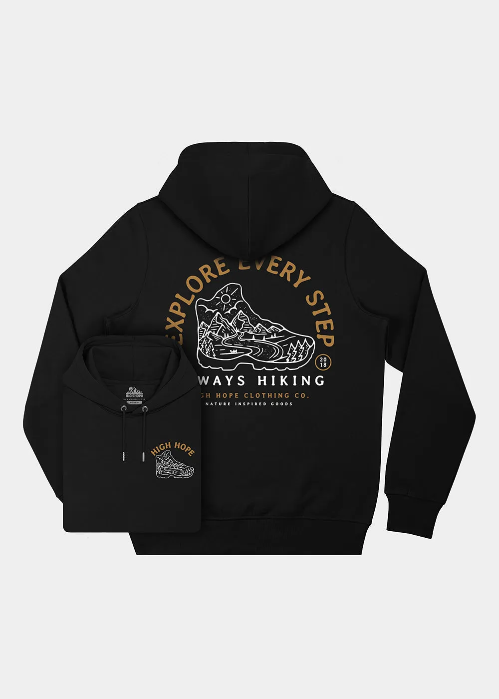 Every Step Hoodie / Back Print