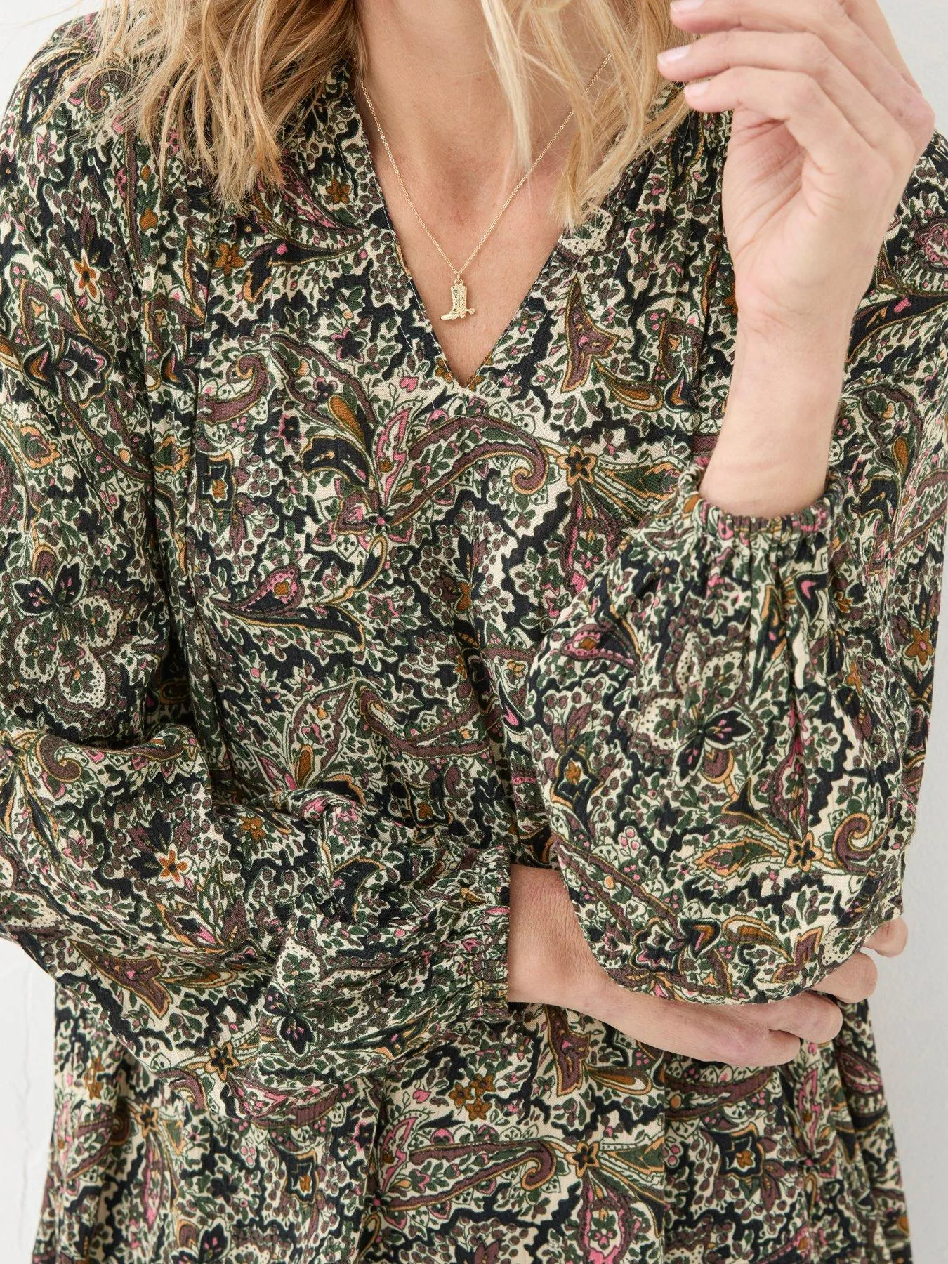 FatFace Faye Wild Paisley Tunic