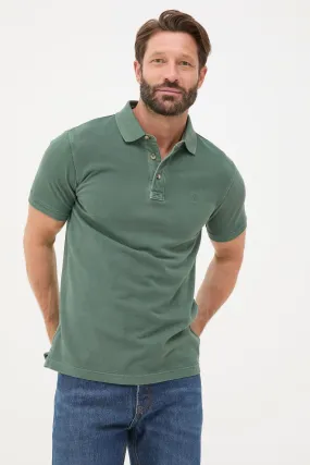 FatFace Green Pique Polo