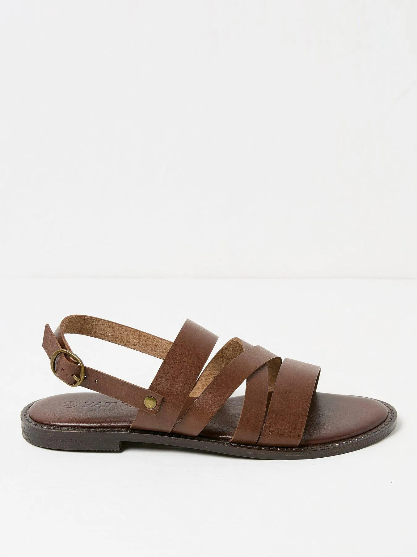 FatFace Hallie Leather Strap Sandal