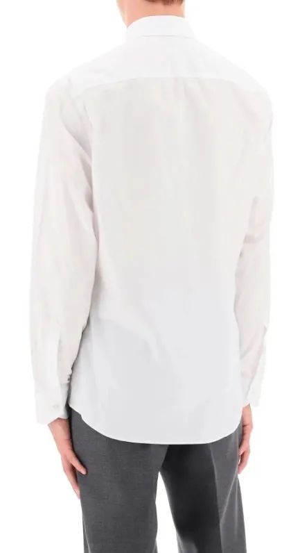 FENDI  |Street Style Long Sleeves Plain Cotton Luxury Shirts