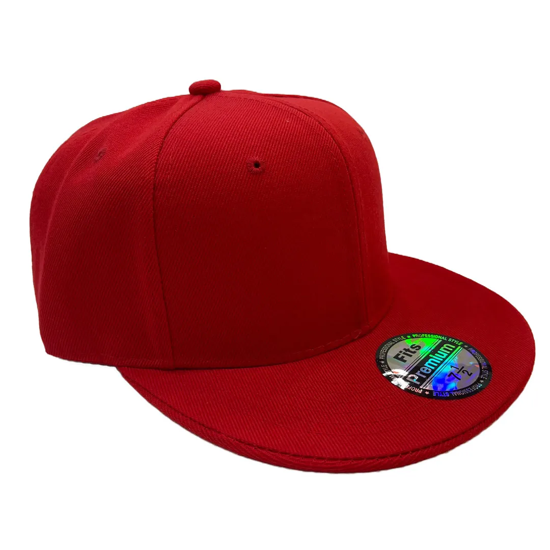 Flat Bill Plain Hat