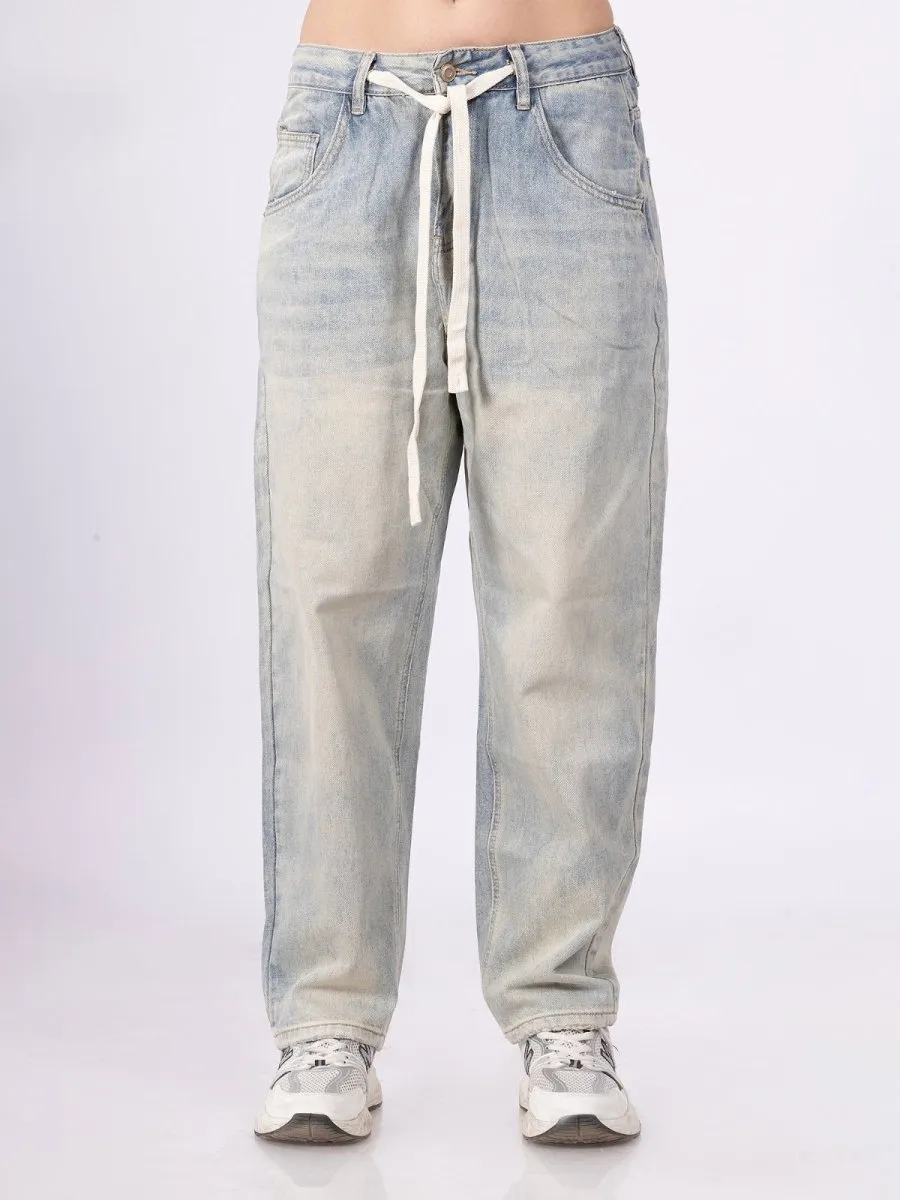 Flushed Out Light Blue Jeans [ Unisex ]