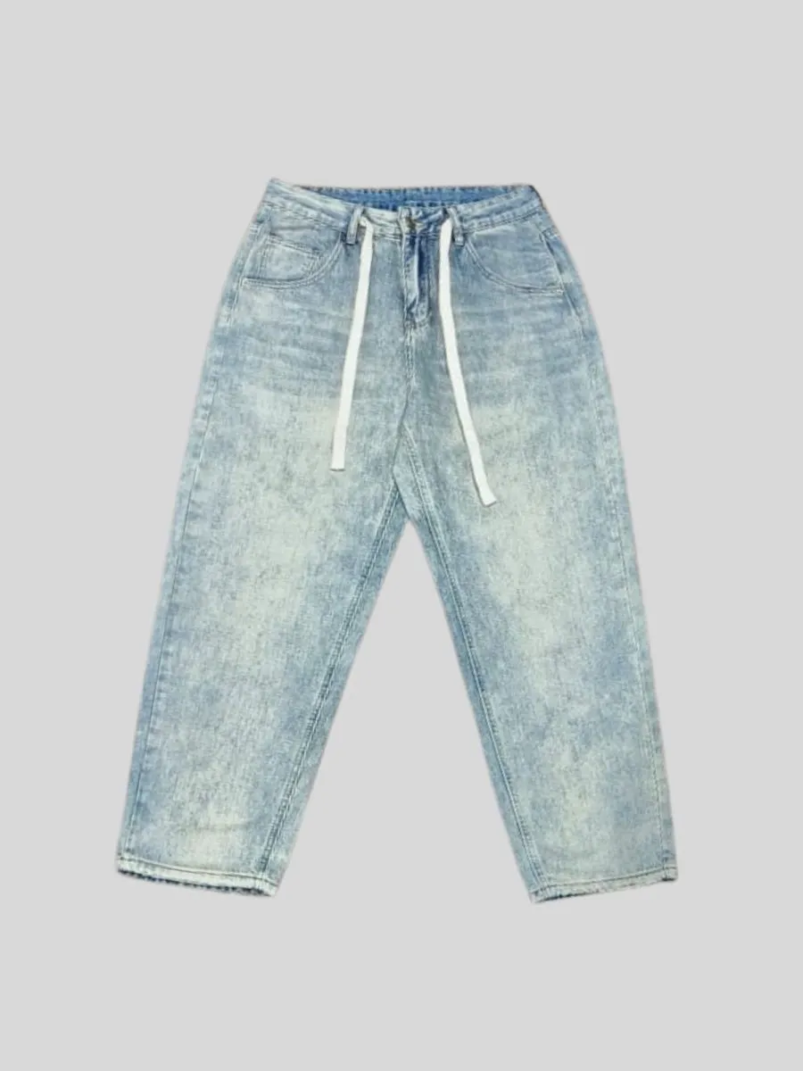 Flushed Out Light Blue Jeans [ Unisex ]