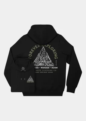 Forever Exploring Hoodie / Back Print