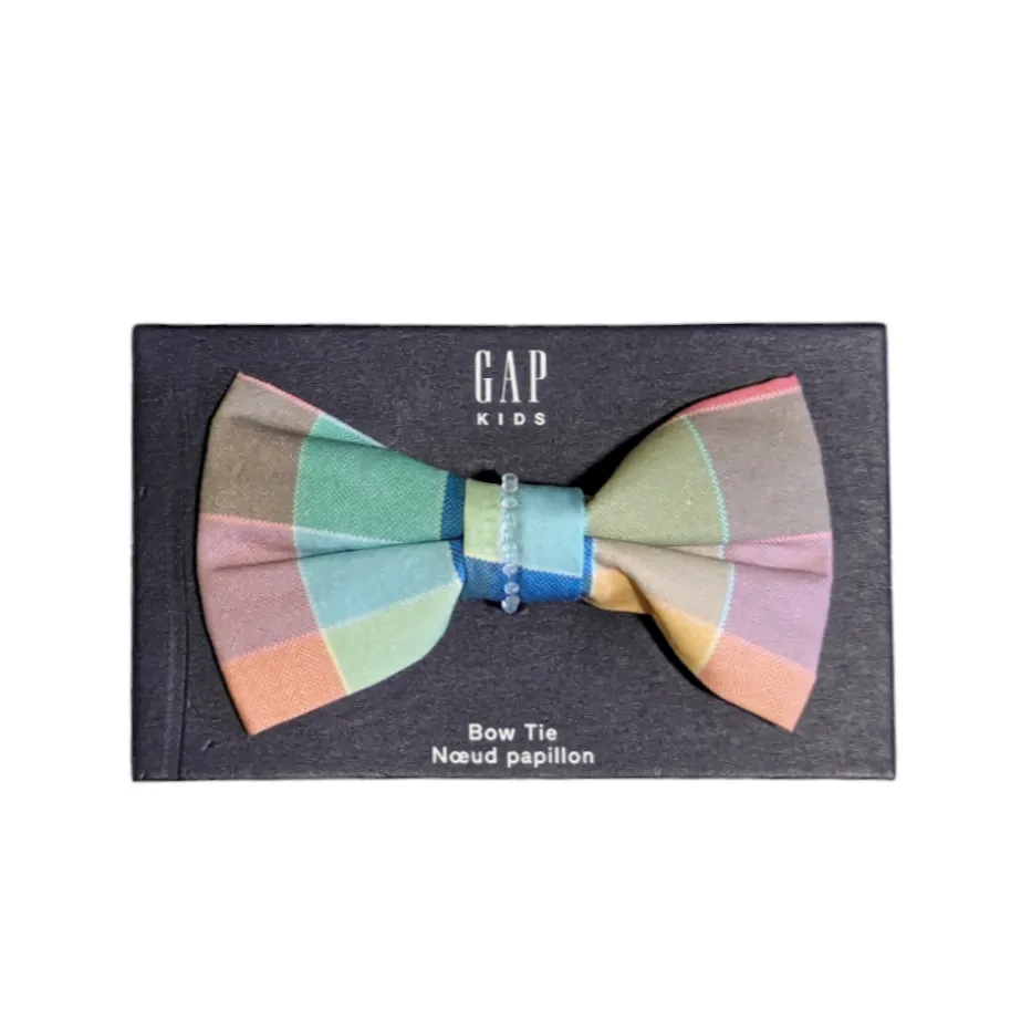 Gap Plaid Bow Tie