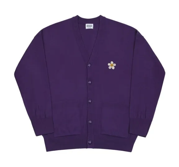 GRAVER  |[GRAVER]★FLOWER DOT EMBROIDERY KNIT CARDIGAN