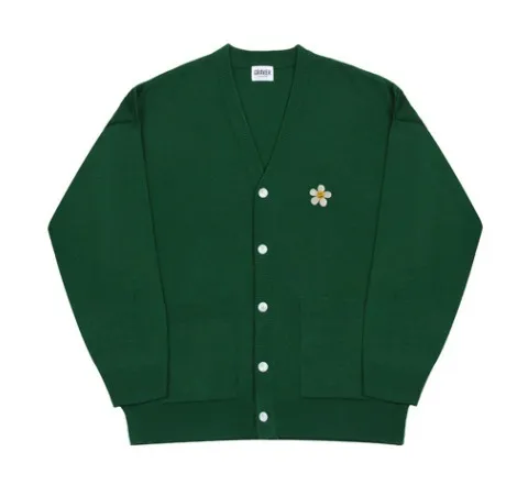 GRAVER  |[GRAVER]★FLOWER DOT EMBROIDERY KNIT CARDIGAN