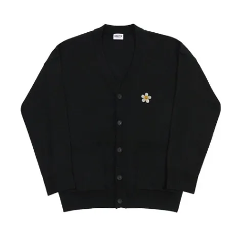 GRAVER  |[GRAVER]★FLOWER DOT EMBROIDERY KNIT CARDIGAN