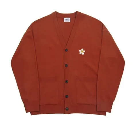 GRAVER  |[GRAVER]★FLOWER DOT EMBROIDERY KNIT CARDIGAN