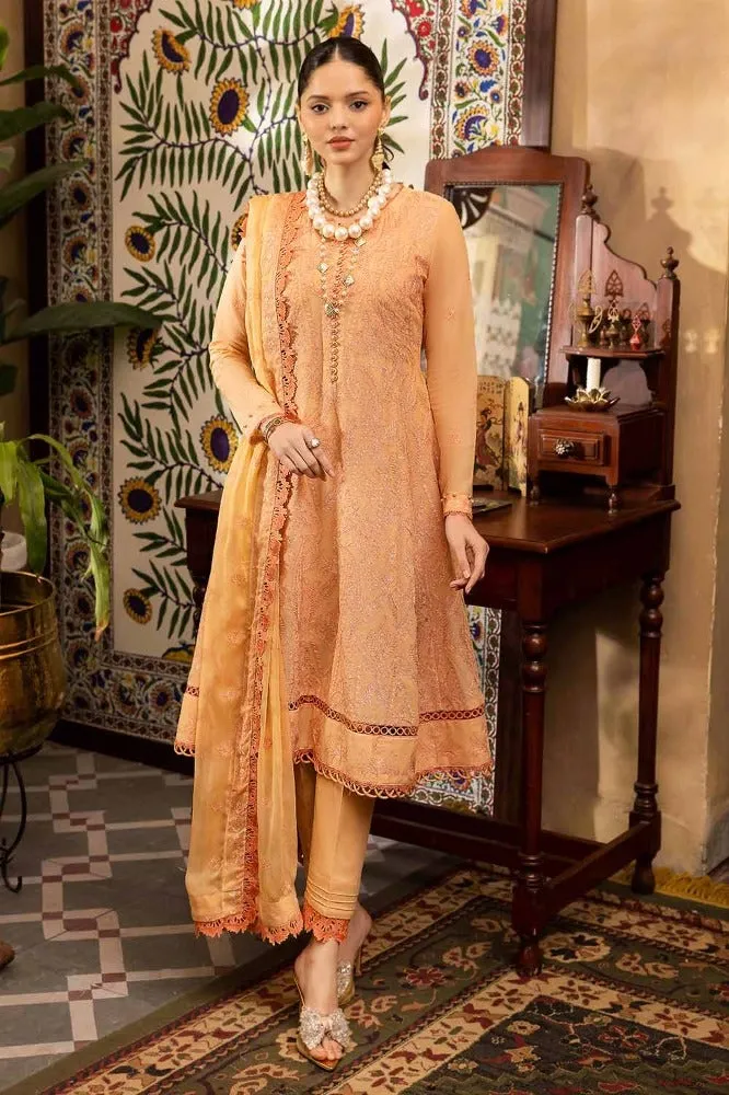 Gul Ahmed Premium Embroidered Swiss Voile Unstitched 3Pc Suit LSV-42008