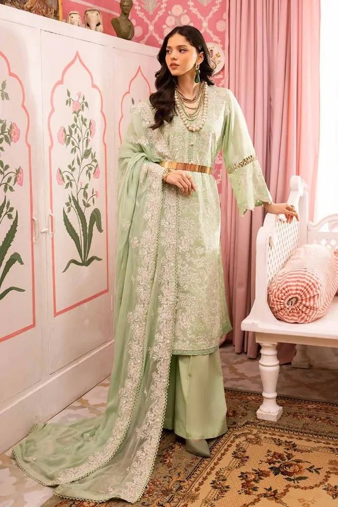 Gul Ahmed Premium Embroidered Swiss Voile Unstitched 3Pc Suit LSV-42013