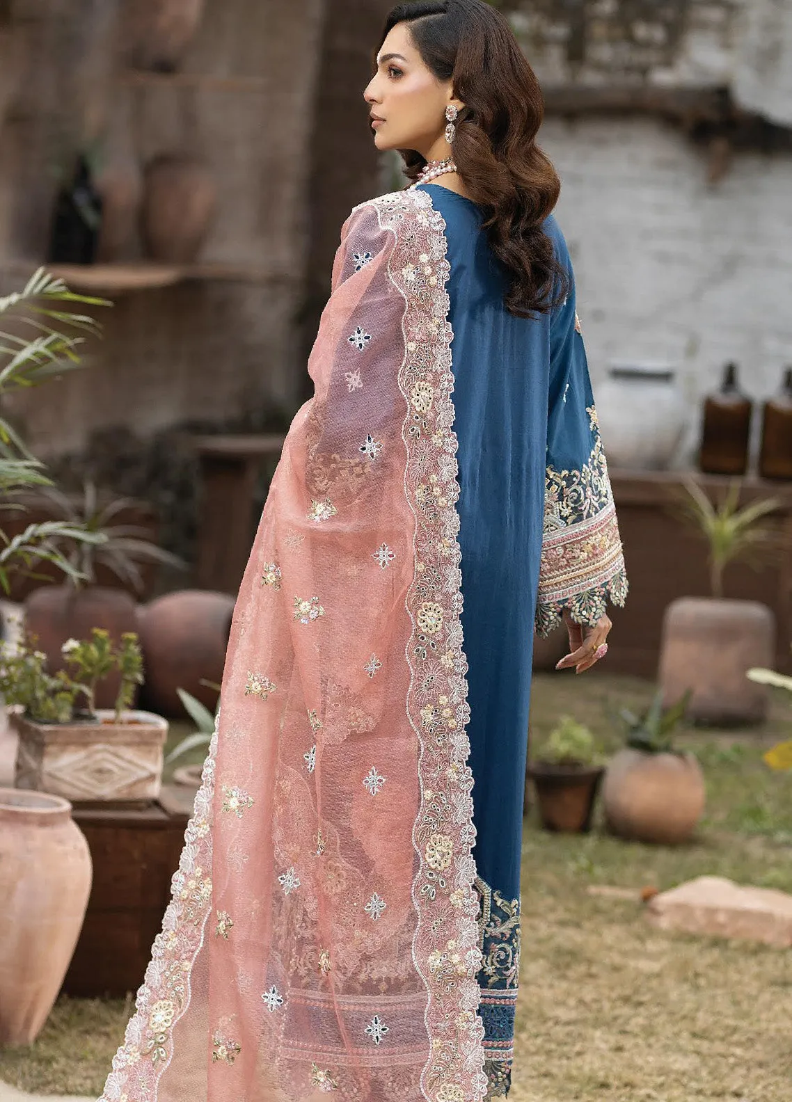 Gulposh By Serene Luxury Embroidered Lawn 3 Piece Unstitched Suit S24GLL-42-HANA