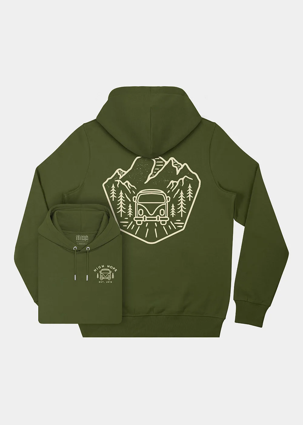 Hit The Road Hoodie / Back Print