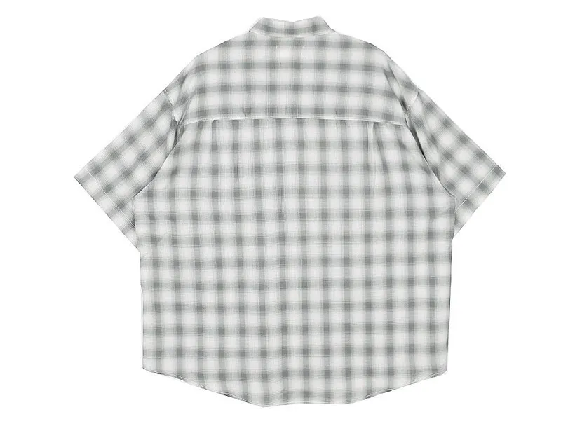 HOLY IN CODE  |Other Plaid Patterns Casual Style Unisex Street Style Cotton