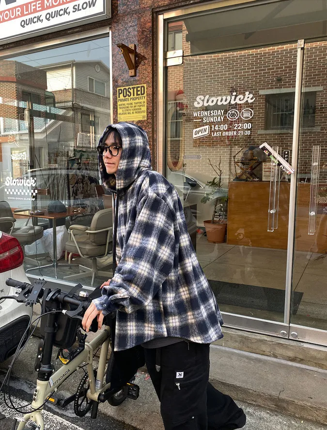 HOLY IN CODE  |Other Plaid Patterns Casual Style Unisex Street Style