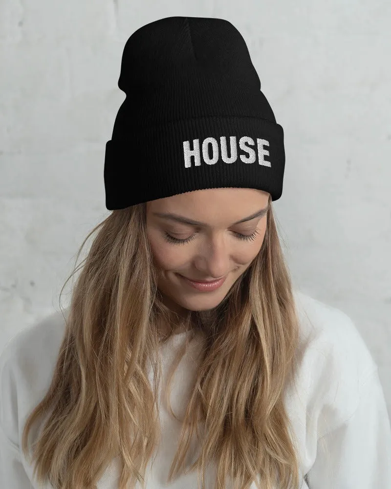 House Cuffed Beanie