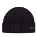 HUGO BOSS Fati Ribbed Beanie Hat Black