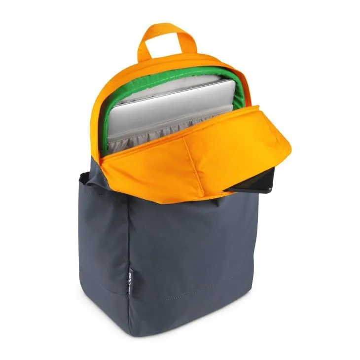 INCASE CAMPUS COMPACT BACKPACK // ORANGE-STORM BLUE