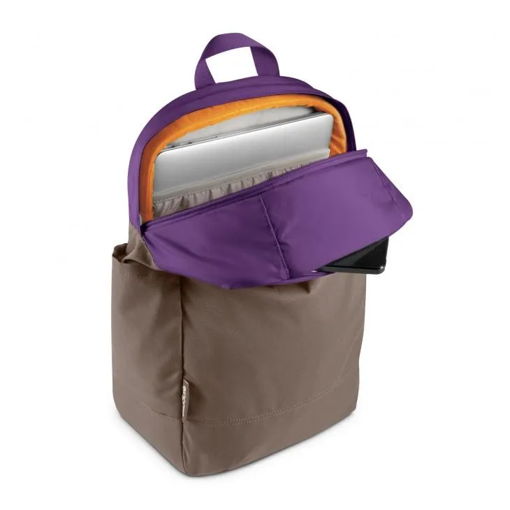 INCASE CAMPUS COMPACT BACKPACK // PURPLE-WARM GRAY