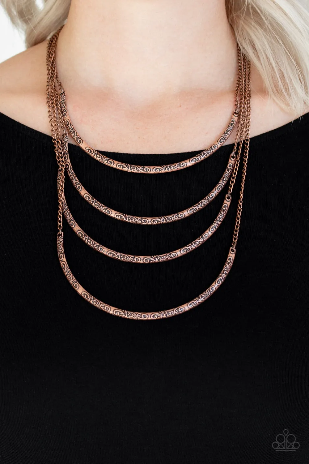 It Will Be Over MOON Copper-Necklace