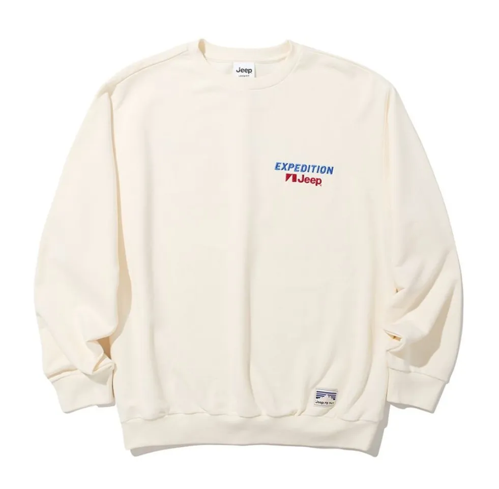 JEEP  |Unisex Sweat Street Style Long Sleeves Cotton Logo