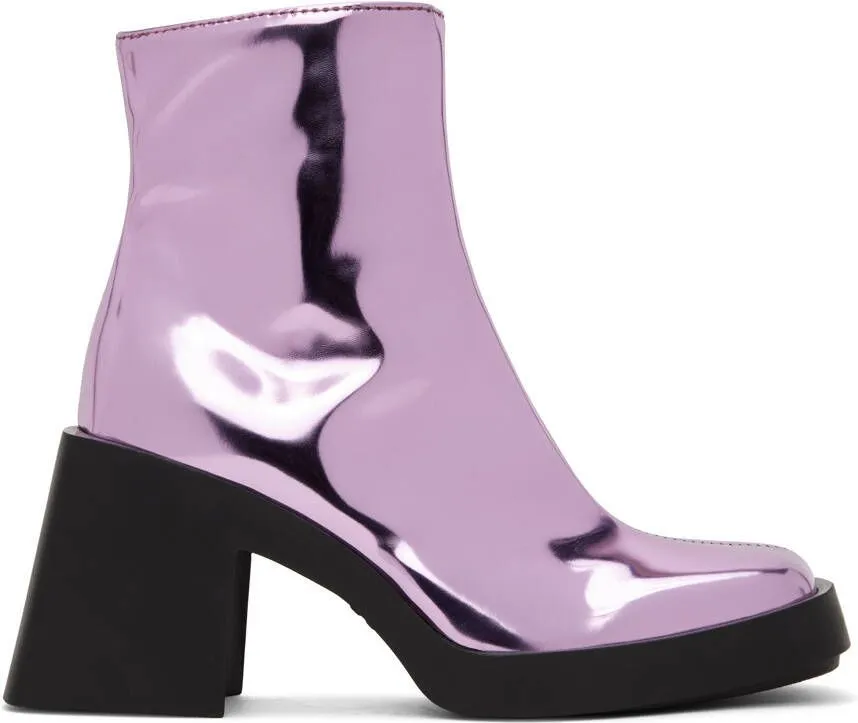 Justine Clenquet Pink Milla Boots