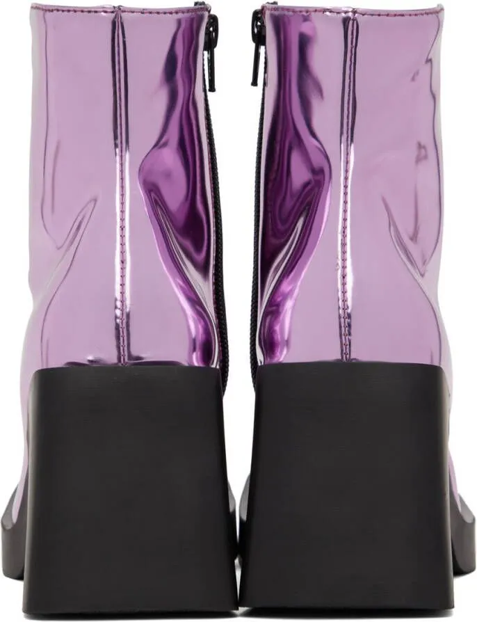 Justine Clenquet Pink Milla Boots