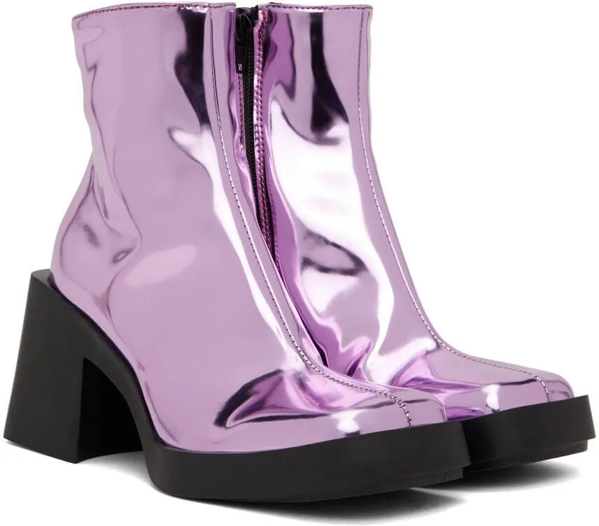 Justine Clenquet Pink Milla Boots