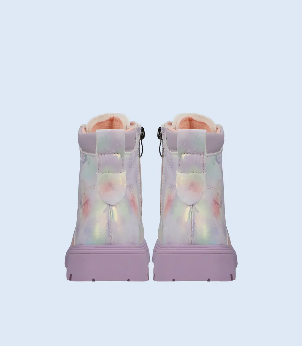 KG0074-LILAC-Girls Casual Shoe