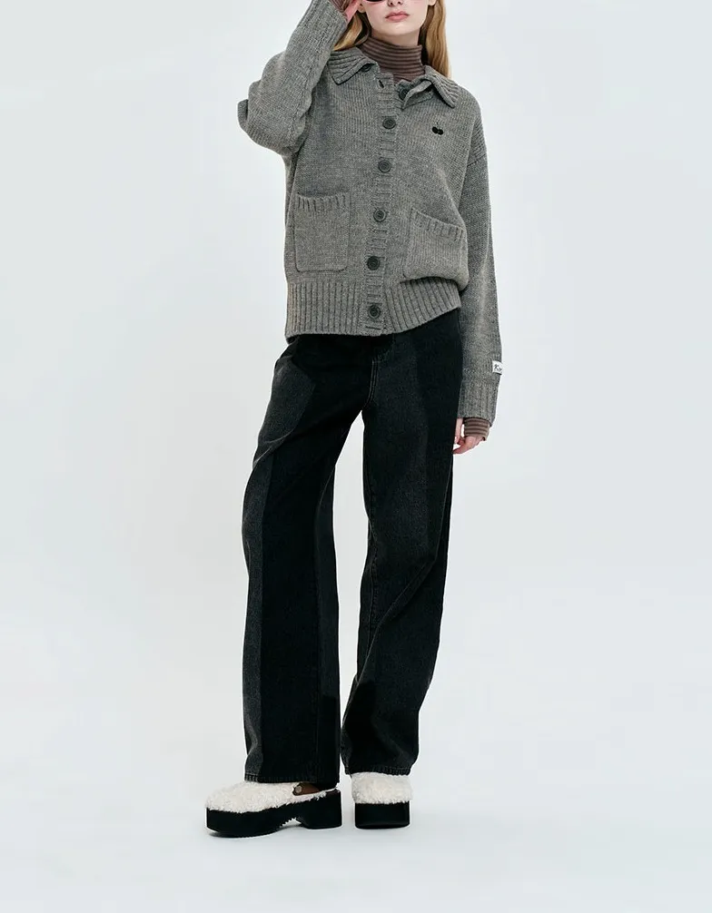 KIRSH  |[ KIRSH ]★MONO CHERRY LOOSE FIT CARDIGAN