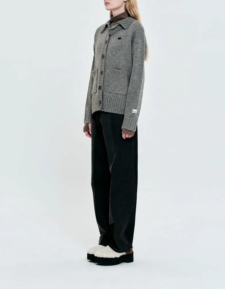 KIRSH  |[ KIRSH ]★MONO CHERRY LOOSE FIT CARDIGAN