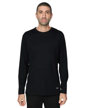 Le Bent Men's Ultralight Long Sleeve Tee - Black