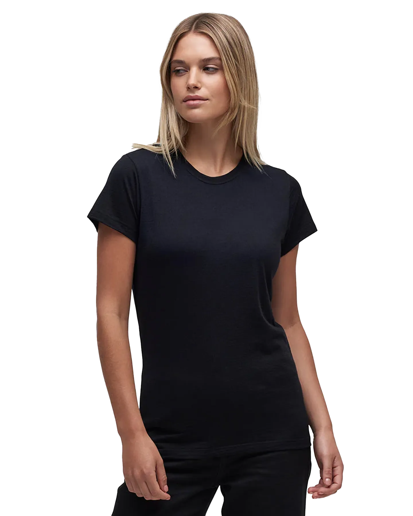 Le Bent Women's Ultralight Short Sleeve Tee - Black