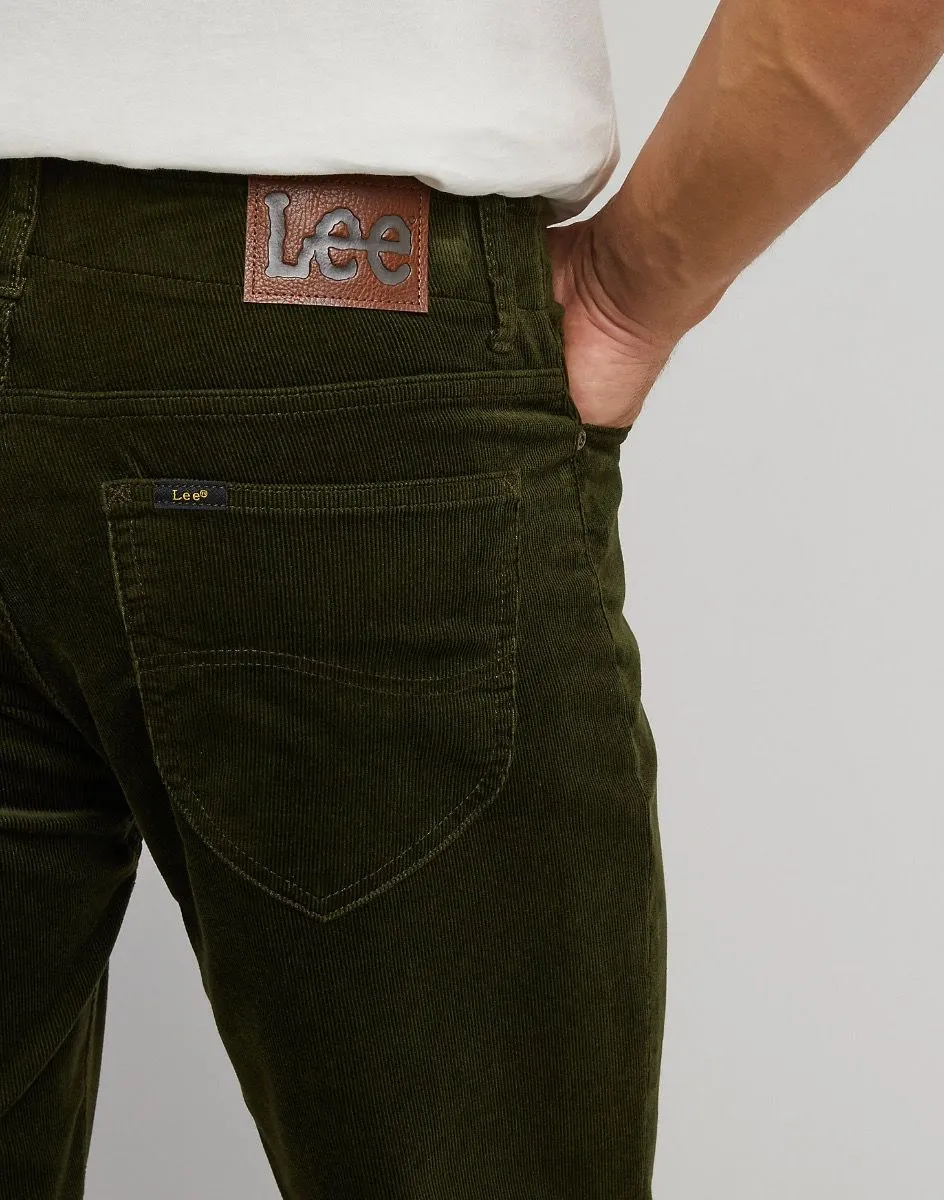 Lee Extreme Motion Straight Corduroy Jeans MVP Pesto