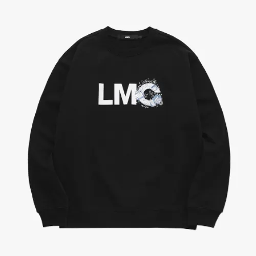 LMC  |Unisex Street Style Long Sleeves Logo Sweatshirts