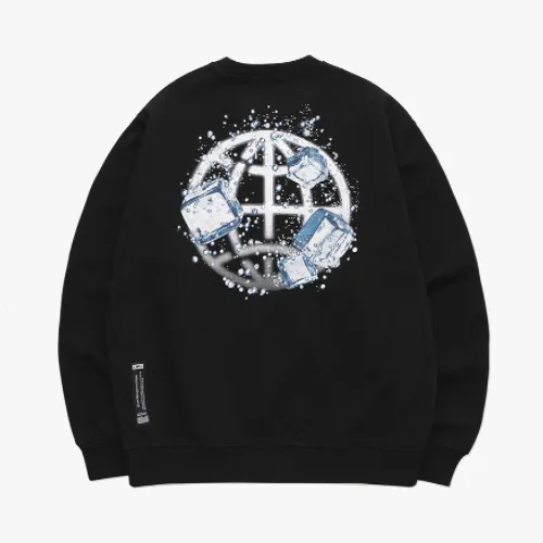 LMC  |Unisex Street Style Long Sleeves Logo Sweatshirts