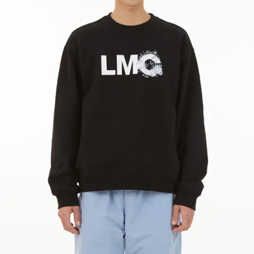 LMC  |Unisex Street Style Long Sleeves Logo Sweatshirts