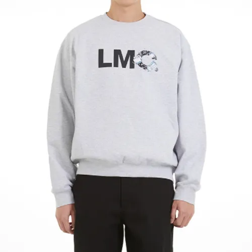 LMC  |Unisex Street Style Long Sleeves Logo Sweatshirts