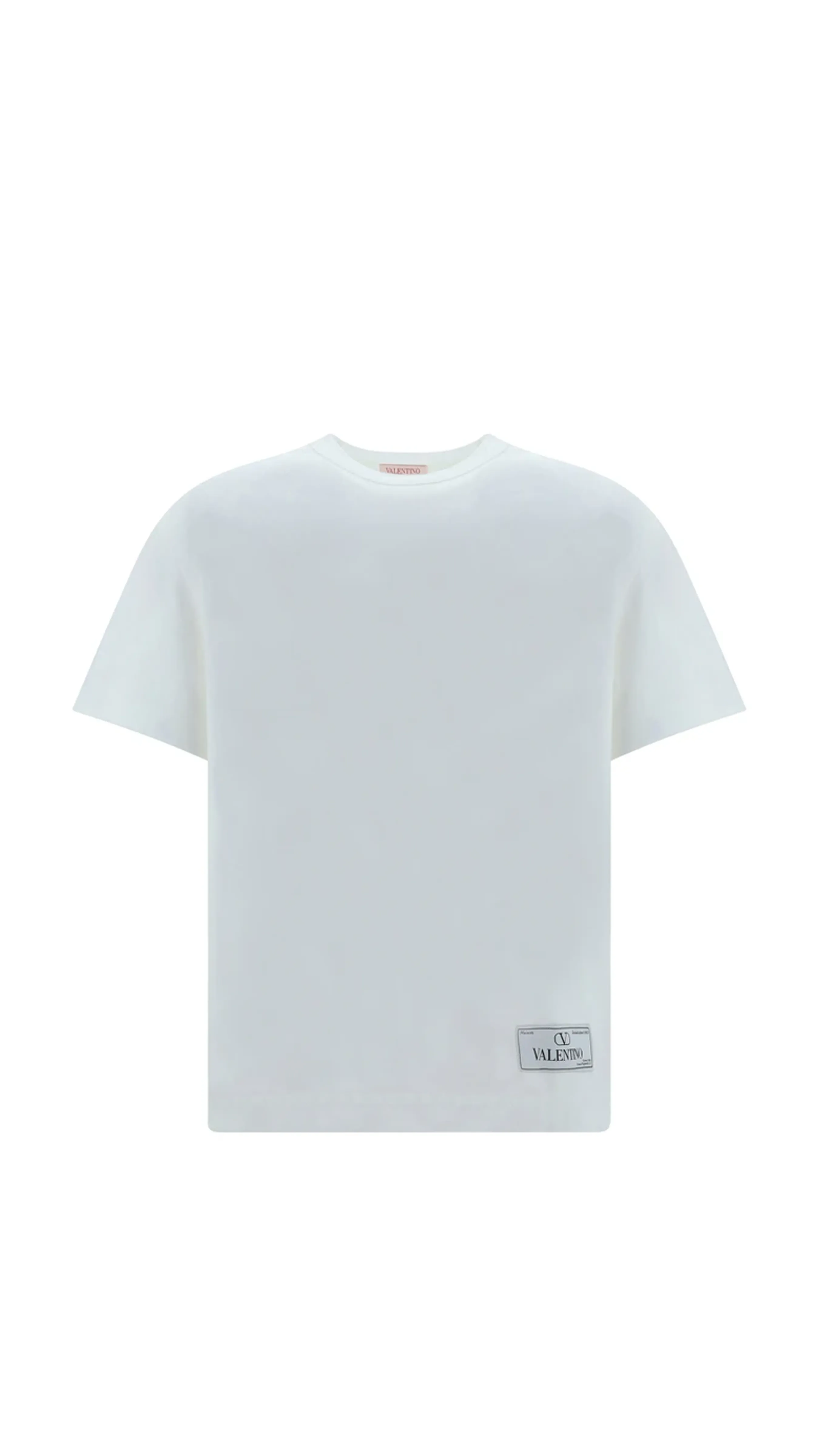 Logo-Appliqué Classic T-Shirt - White