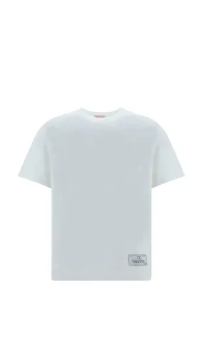 Logo-Appliqué Classic T-Shirt - White