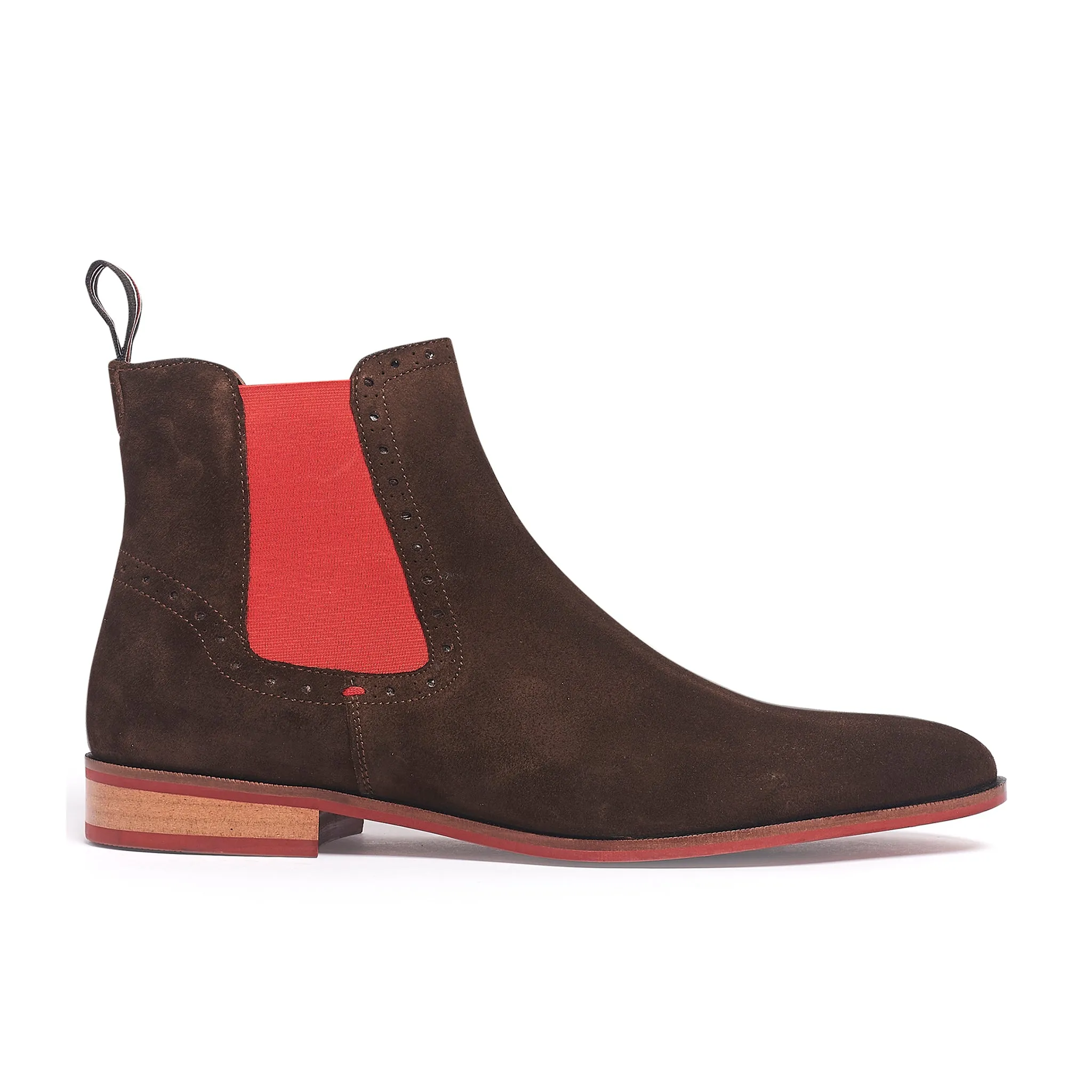 Mantra Chelsea Boot// Chocolate Brown  Suede