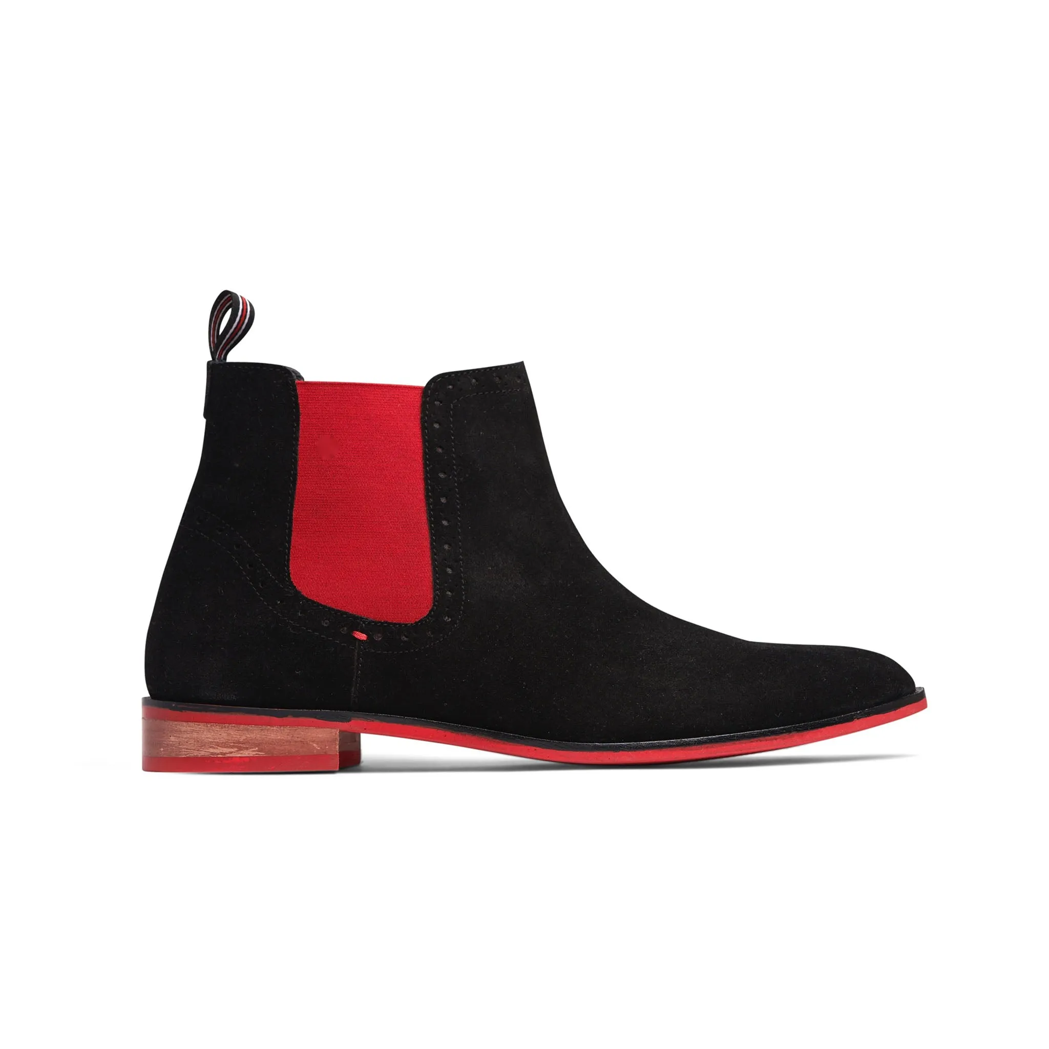 Mantra Chelsea Boot, Suede // Black