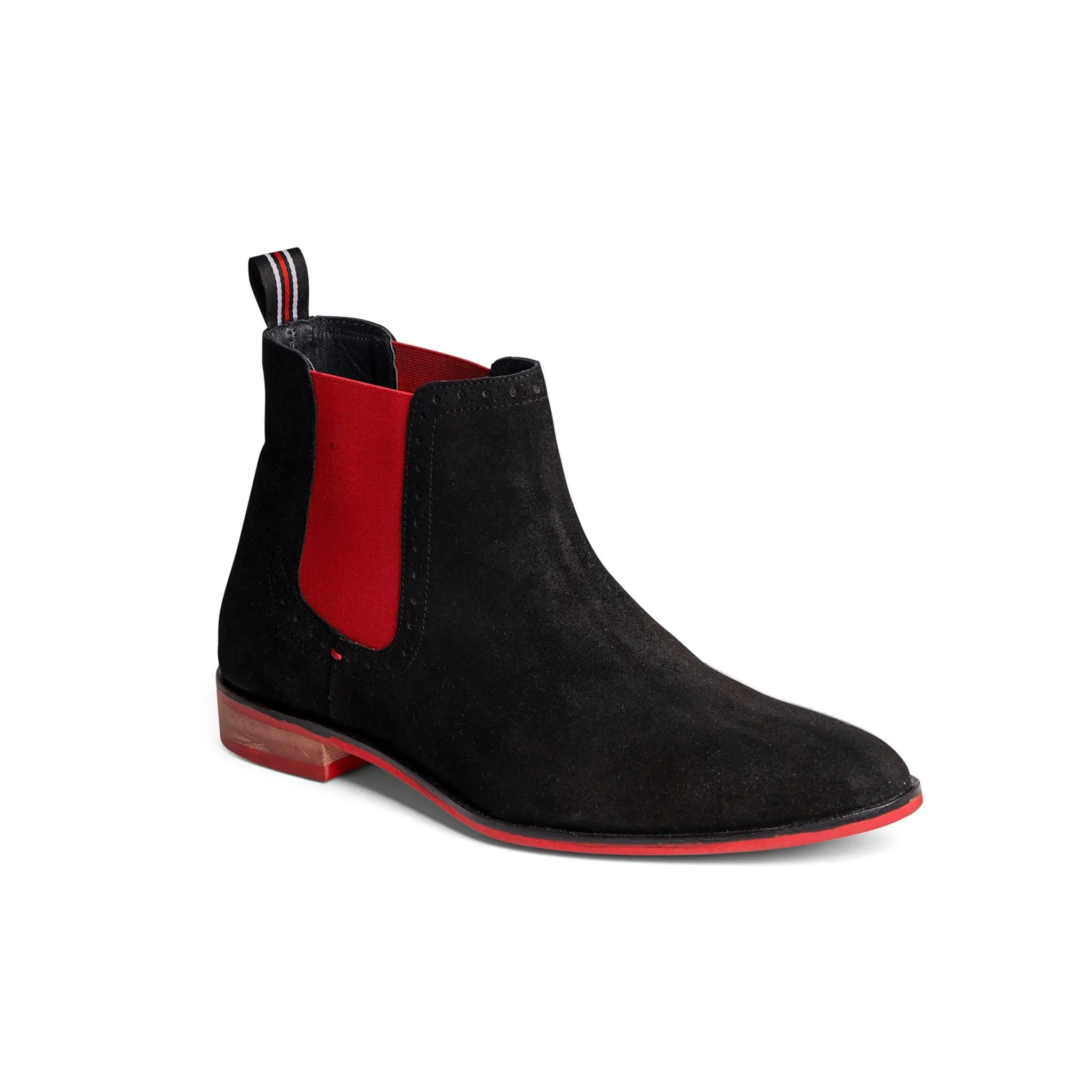 Mantra Chelsea Boot, Suede // Black