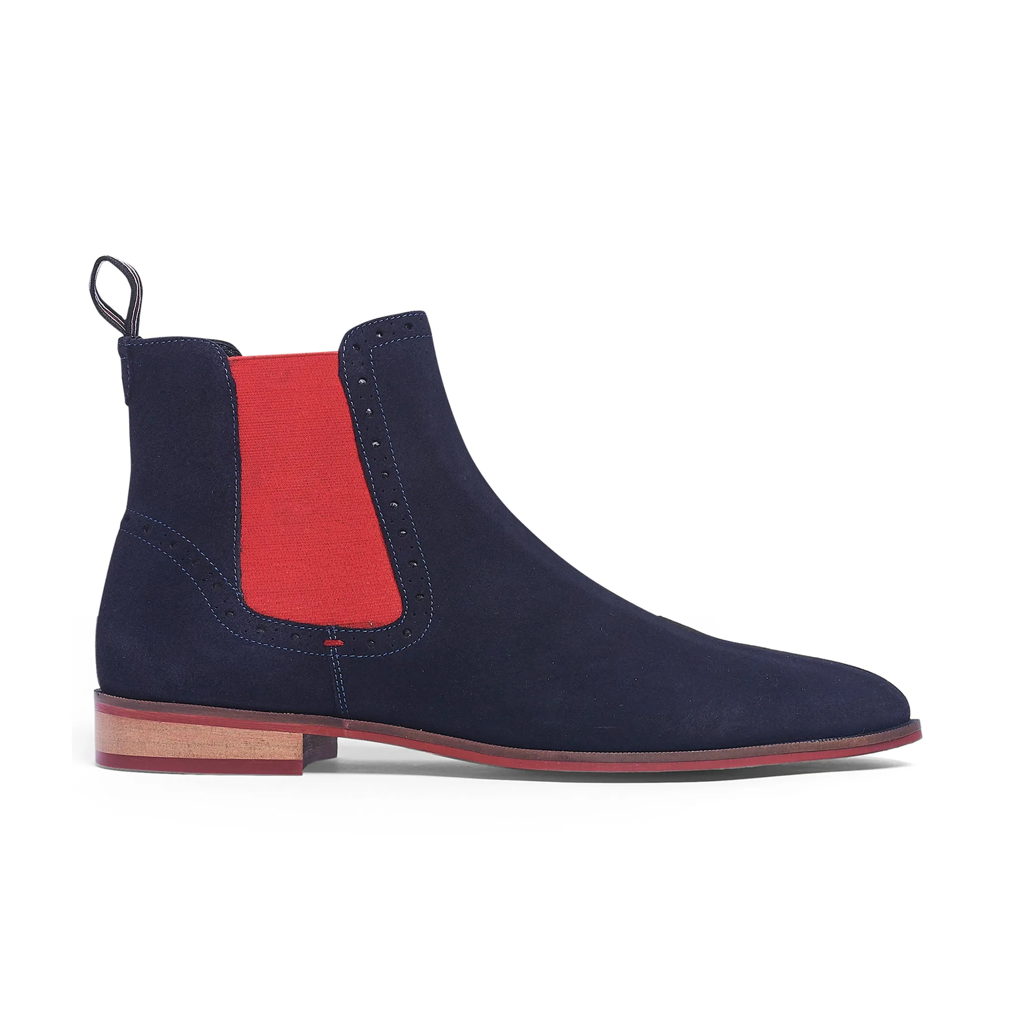 Mantra Chelsea Boot, Suede // Deep Blue